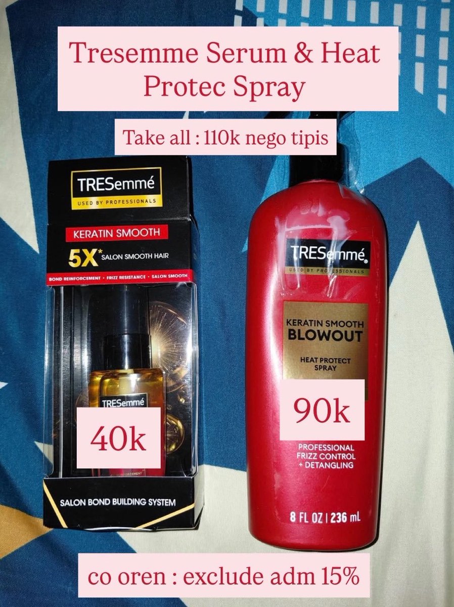 camerabelakang's tweet photo. WTS 
- glad2glow all item 25k (no nego)
- somethinc lipbalm 42,5k 
- B’nite hair oil 37,5k
- tresemme hair serum &amp; hair protec spray (nego tipis)

note : co oren + adm 15%, split pay no adm https://t.co/1YOTS7HPcP