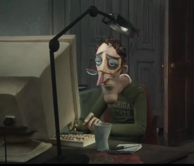 LilAmericanPunk's tweet photo. How it feels clocking in the Monday after a TCG weekend https://t.co/ObEnOD9iZz