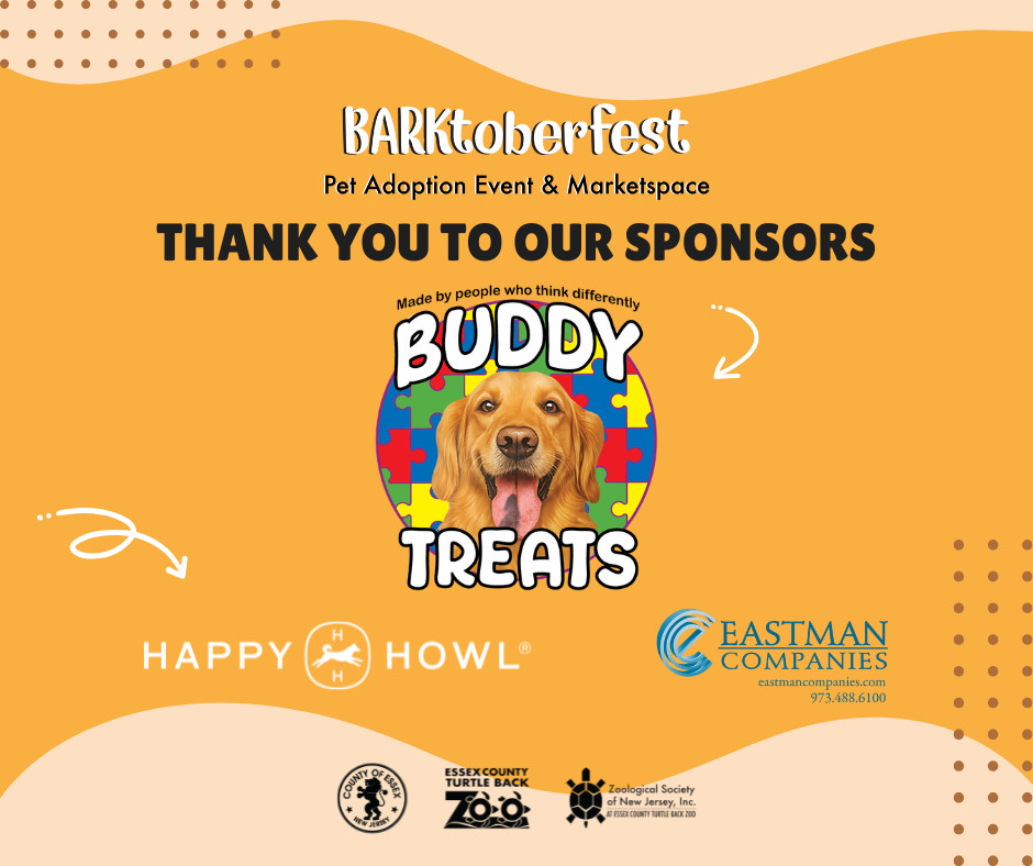 TurtleBackZoo's tweet photo. 🐾🎃 We’re so grateful to our lead sponsor Buddy Treats, our newest sponsor Happy Howl, and our Pet Costume Contest sponsor Eastman Companies for helping make our 10th Annual BARKtoberfest possible!

Saturday, September 19 from 11AM–3PM 🐶🐱

🔗 https://t.co/WCvQ9vpyAt https://t.co/1wYxH0CefF