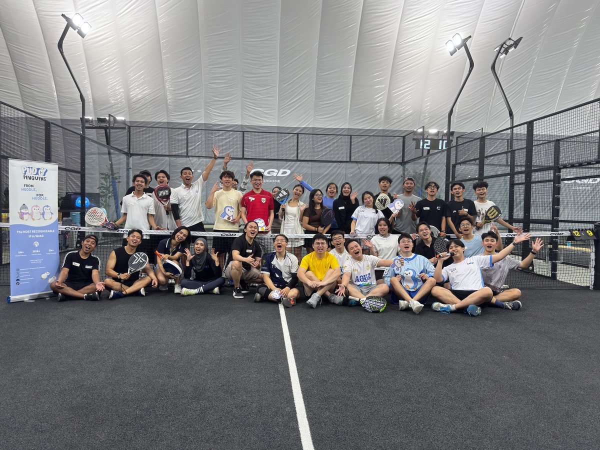 PenguAsia's tweet photo. Bandung just joined the Huddle 🐧🇮🇩

Huge love to @methan229 for hosting the city’s first @pudgypenguins event.

Which city should be next? 👀 https://t.co/5eFf4JeqcT