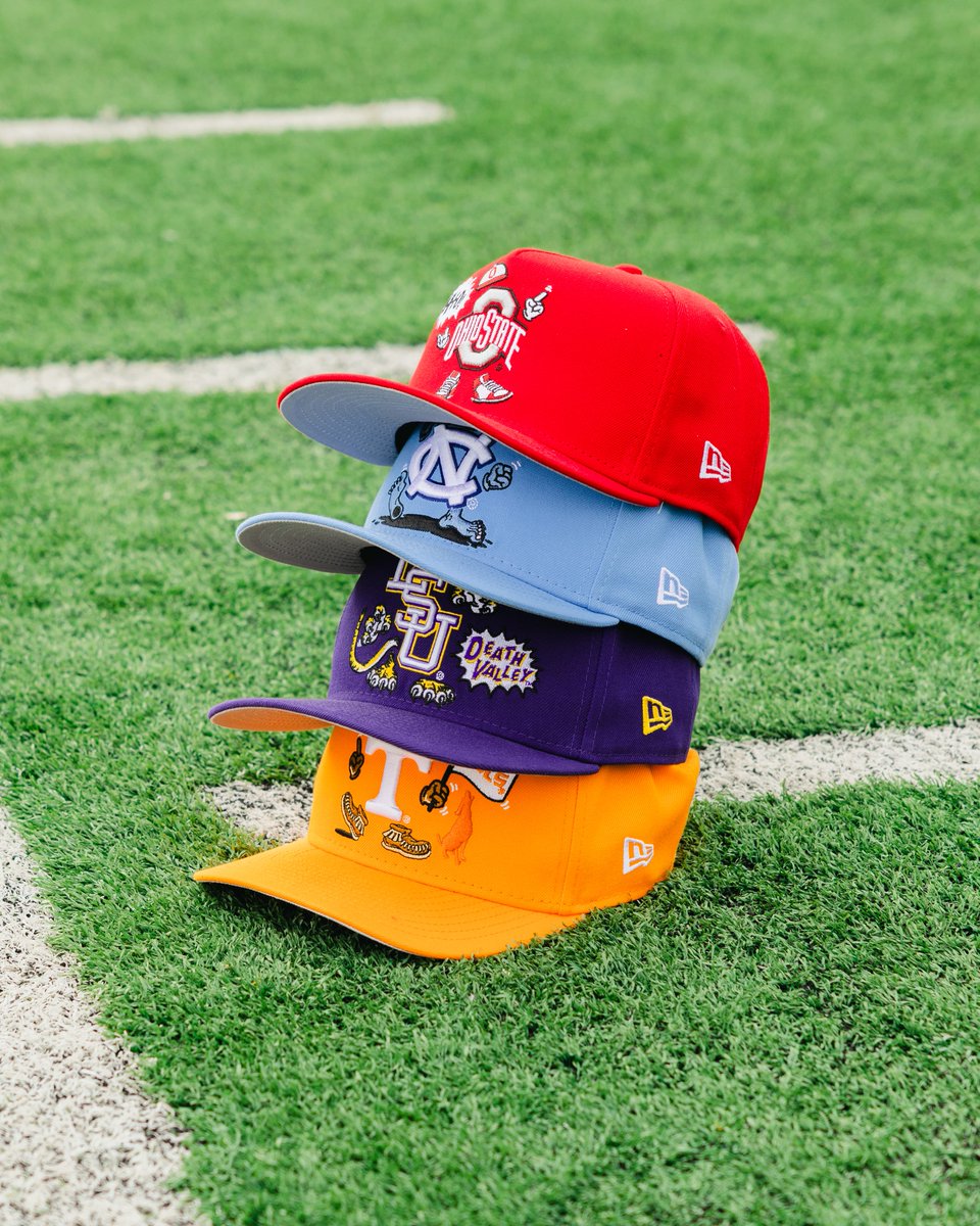 DTLRVILLA's tweet photo. Rep your favorite college with the #NewEra NCAA 9fifty A-Frame Cartoon Snapback Hat. 

Link to New Era: https://t.co/dH4RryTIo1 https://t.co/jpB7XirNsV