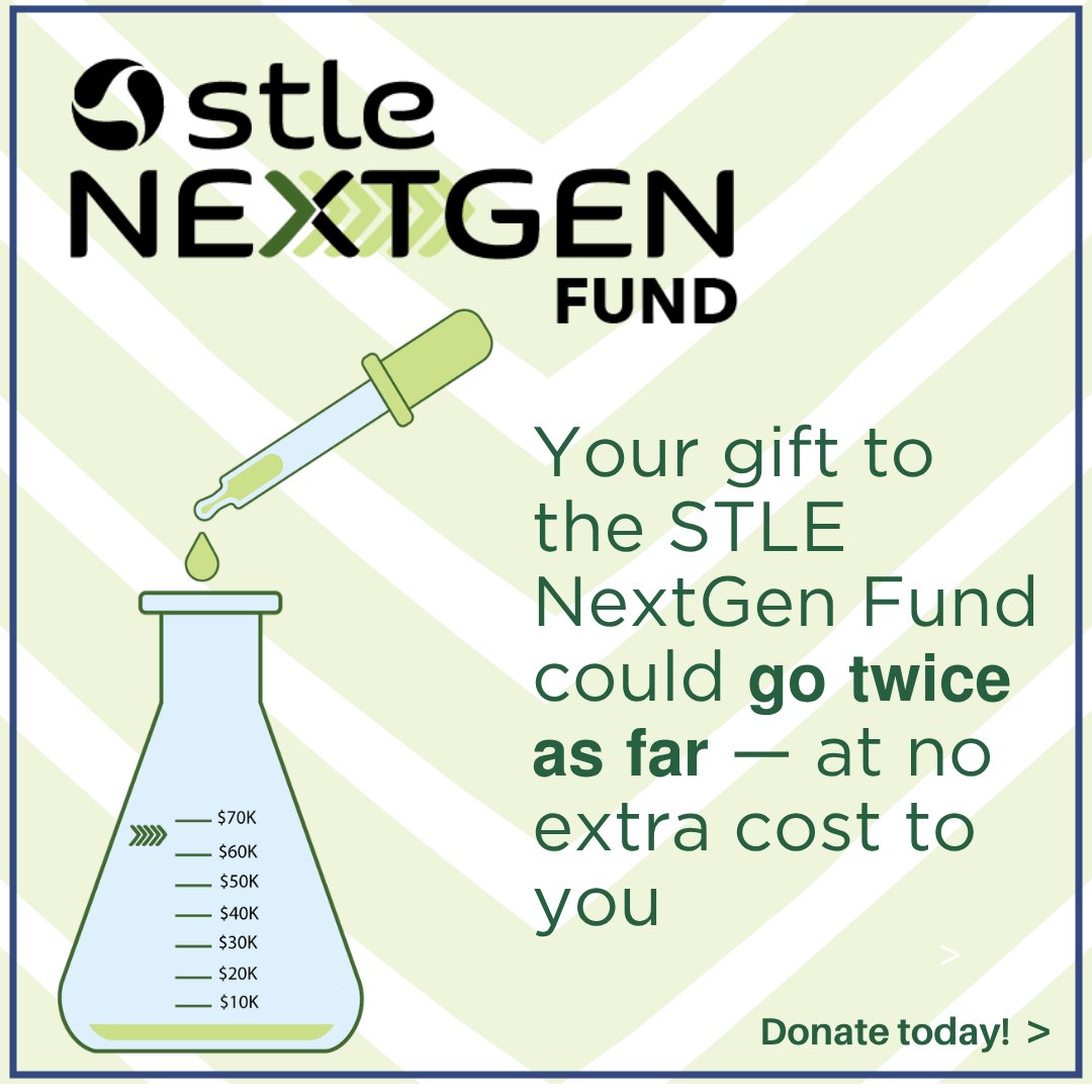 STLE_Tribology's tweet photo. Your gift to the STLE NextGen Fund could go twice as far. Many employers match donations dollar-for-dollar — check with HR, then donate.
https://t.co/NfhHOeTi8X
#STLE #NextGenFund https://t.co/s5pVu0ZNpM