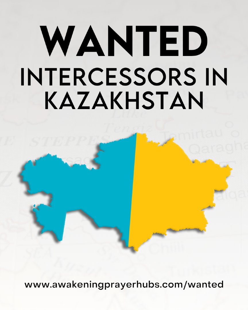 propheticbooks's tweet photo. I am looking to raise up WATCHMEN, INTERCESSORS, and PRAYER WARRIORS in KAZAKHSTAN.
If you are an intercessor in KAZAKHSTAN and feel called, visit https://t.co/stYvdZYk99

#Kazakhstan #SpiritualWarfare #PrayerWarriors #Intercessors #Watchmen #AwakeningPrayerHubs https://t.co/MHyPoSGUvC