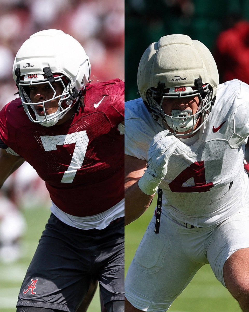 TDAlabamaMag's tweet photo. Alabama starting LB duo of Caleb Woodson and Luke Metz are wired the ‘same way.’

“We sell out for our team. We are really intense and then we’re dialed in. We study together. So, we know what’s coming.”

https://t.co/AWe8uT3802 https://t.co/tnwNx8BJCg