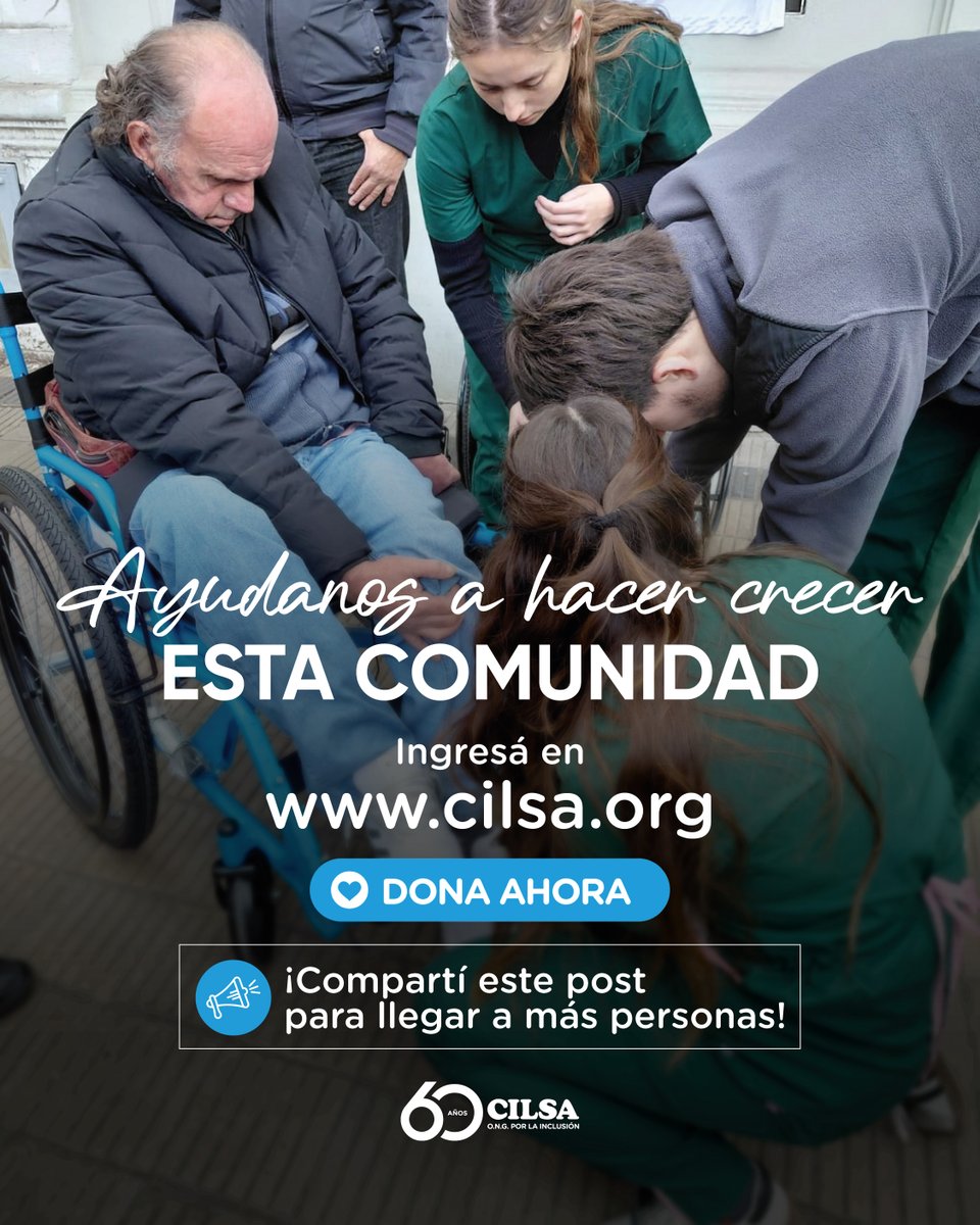 CILSAong's tweet photo. Seguimos trabajando para que más personas puedan ejercer sus derechos, alcanzar mayor autonomía y ser protagonistas de sus propios proyectos.
#ComunidadCILSA #Inclusión #Discapacidad #Accesibilidad #IgualdadDeOportunidades #Solidaridad #Derechos #Autonomía https://t.co/gF4cR2kXg7