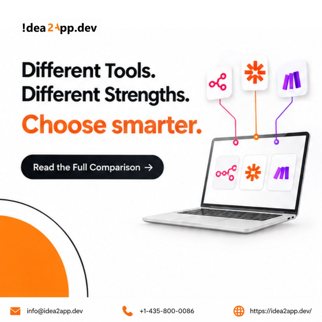 idea2app_dev's tweet photo. n8n vs Zapier vs Make.

Three automation platforms. Three different approaches to AI workflows.

Which one should you choose?

Read the full comparison:
 https://t.co/Vbg5SEYkn2

#AIAgents #Automation #n8n https://t.co/jnVZYxmWFi