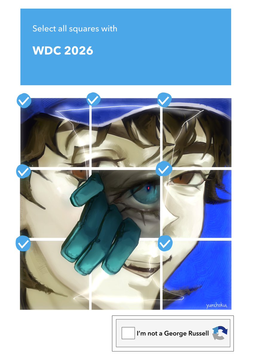 yunchoku's tweet photo. Select all squares with f1 wdc 2026…?

#GR63 #KA12 #f1fanart https://t.co/ncG4xVIxri