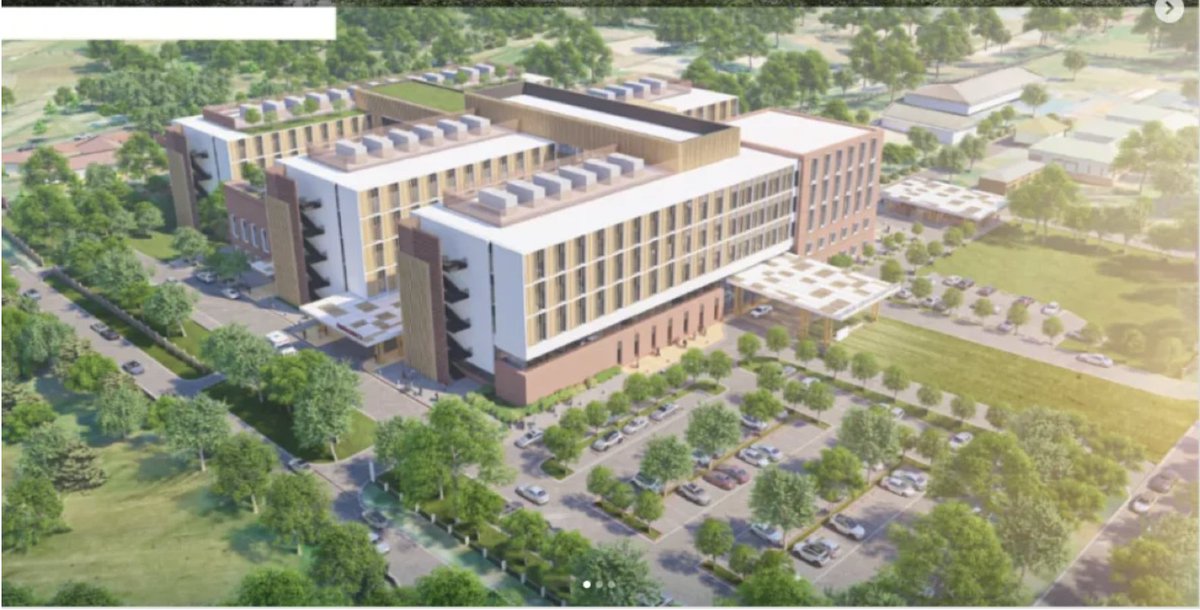 NiyoyitaAlbert's tweet photo. Big upgrade coming for Ruhengeri Referral Hospital

Construction kicked off in May 2026.
What's coming:

550 beds (up from 320)
36 ICU beds
8 operating rooms
MRI + 64-slice CT scanner
220-bed maternity unit w/ 40 incubators (6,000+ births/year)
All to serve a population set to hit 3M by 2040 
#Rwanda #Healthcare
