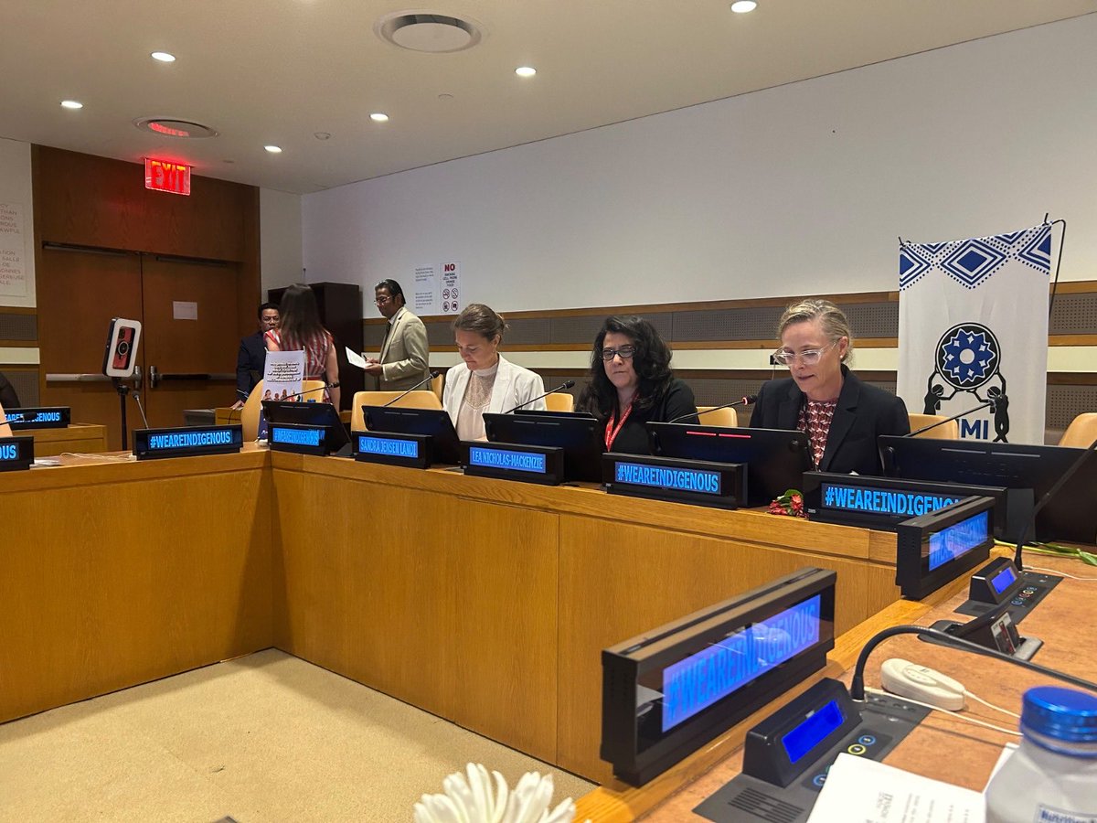 AustraliaUN's tweet photo. Honored to mark the first ever Int'l Day of the World’s Indigenous Women and Girls with a remarkable group of Indigenous women leaders. Amidst growing global challenges, investing in the knowledge, agency and voices of Indigenous women and girls is essential. @IIWF @UN_Women https://t.co/YwJTXl924K