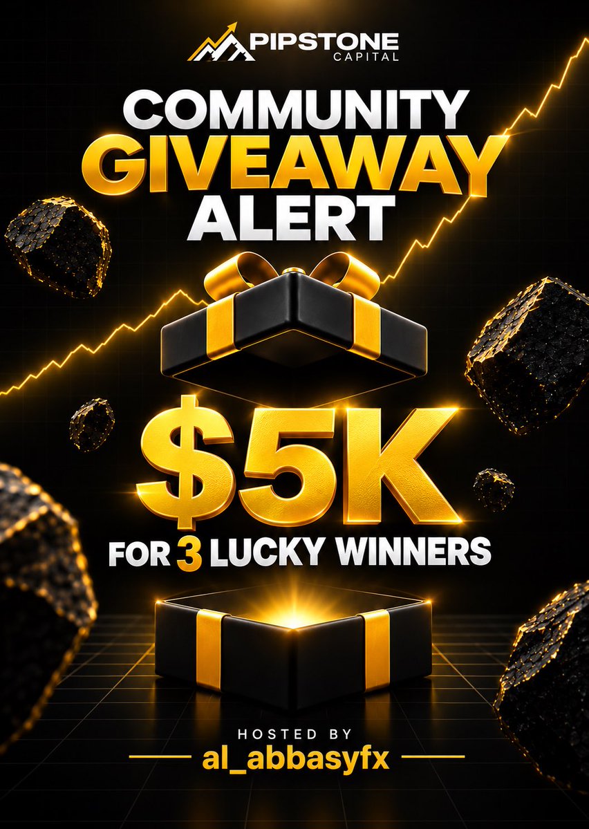 Al_AbbasyFX's tweet photo. 🚨GIVEAWAY ALERT 📢

3X5K pipstone instant Accounts

Follow @Al_AbbasyFX @Pipstonecapital

Like + repost and tag 2 friends

 Follow us on Instagram 
https://t.co/LcAbLZXY7X…

Register Here 🔗 https://t.co/JiCMFBns4z

 Discord
https://t.co/xm2j0B5men
Also follow
 
@sirrillahfx https://t.co/Kz2Z44nC6I