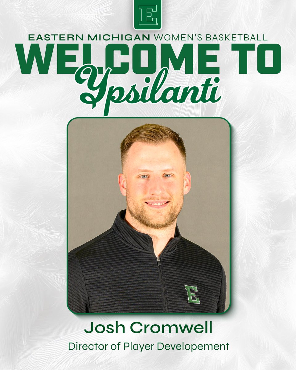 EMUWBB's tweet photo. Excited to welcome back Josh as our director of player development!👏

📰 https://t.co/sr0lwR2DY7 https://t.co/mm6f4oZKMb