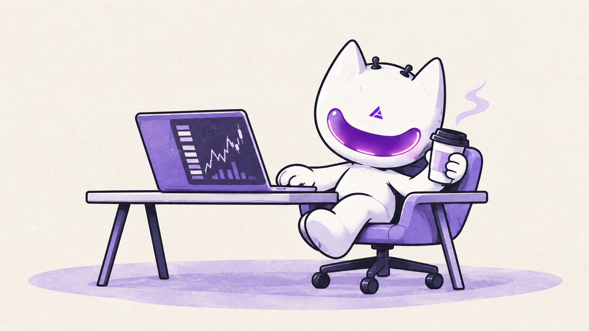 AntX_Fi's tweet photo. Nothing beats that first sip of coffee when the chart finally starts agreeing with you. 

No sudden moves, we don’t want to scare it.

#AntX #Bitcoin #Crypto https://t.co/DXu5aLsXdn