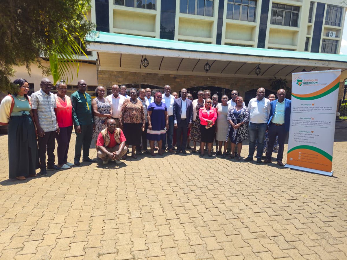 SUN_CSA_KENYA's tweet photo. This week, SUN CSA Kenya supports County Government of Kisumu in developing its County Nutrition Action Plan (CNAP). 5 days (14–18 Sept) of leadership &amp; technical partners at Pinecone Hotel turning vision into a costed, actionable plan.

#SUNCSAKenya #CNAPKisumu #GTAProject https://t.co/BmS47wvTIL
