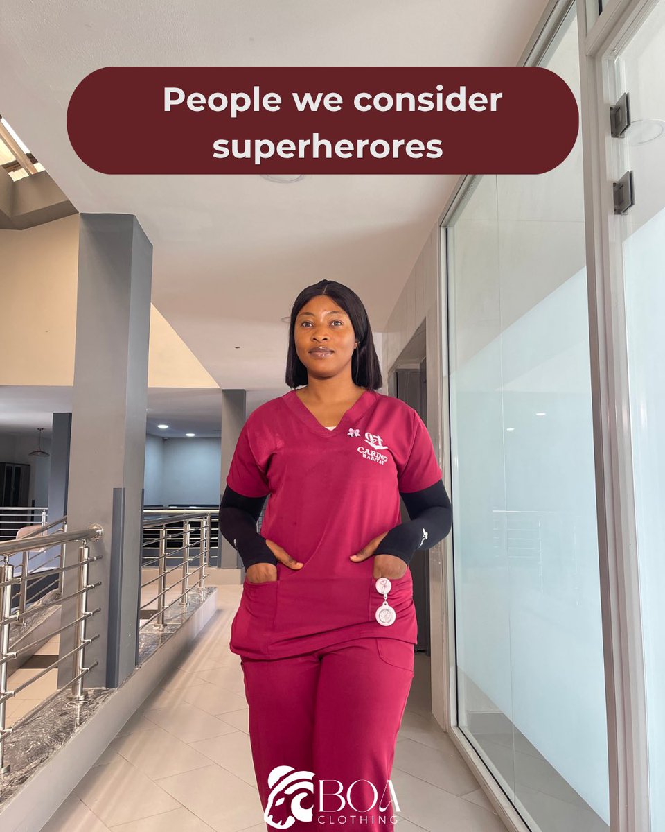 BOACollectiveNG's tweet photo. The people we call superheroes don’t always wear capes. 🦸🏾‍♀️

Sometimes, they wear scrubs, show up tired, and still give their best to someone who needs them.

Here’s to the everyday superheroes. 🤍

Who’s your superhero? Tag them below. 👇🏾 https://t.co/FWgnW9JXLF