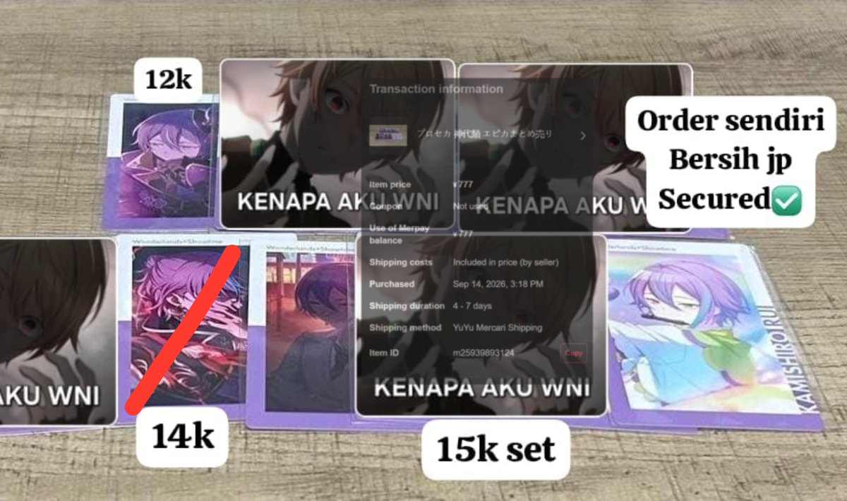 amanekasuga's tweet photo. Wto want to oper epick rui
Est Arrive INA awal oktober
Bisa co lewat oren

#warungpjsk #warungprsk #warungproseka https://t.co/QQ03MV0BnH