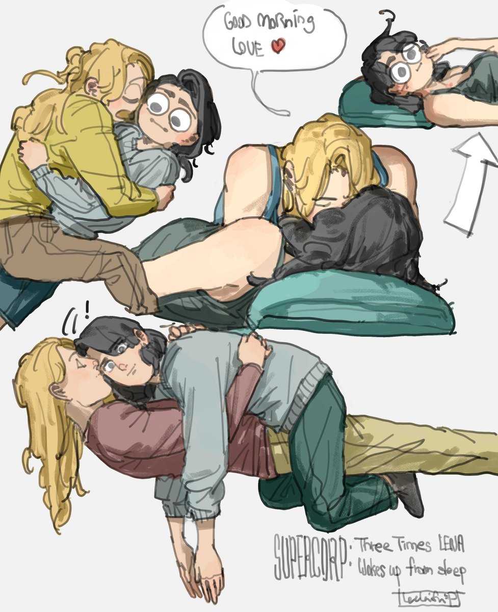 lee_laifu's tweet photo. three times Lena Luthor wakes up from sleep

day40 #supergirl #supercorp https://t.co/5fSpKBa9DE