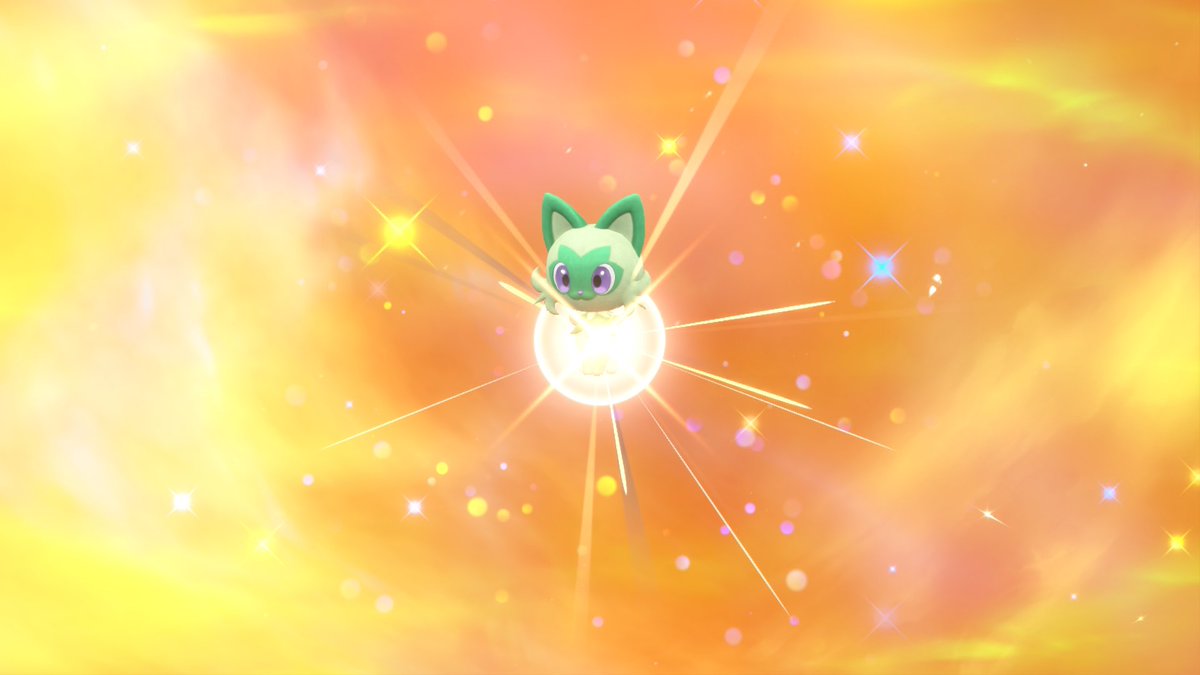 Ruti_0726__'s tweet photo. 色ニャオハ出た
かわいい

#ポケモン色違い https://t.co/w4MjbYQmoc
