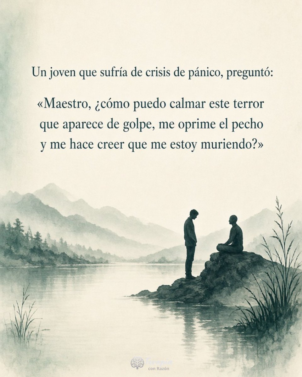 terapiaconrazon's tweet photo. Cada vez que tenía reunión de trabajo,
Cada vez que tenía que reunirse con su familia o sus amigos, 
Temblaba, sudaba, sentía terror, intentaba evitar los encuentros y se preparaba para lo peor que ocurriera. 

Un día, su Salud Mental no pudo más y busco ayuda para frenar sus Crisis de Pánico.... sigue el HILO 🧵⤵️