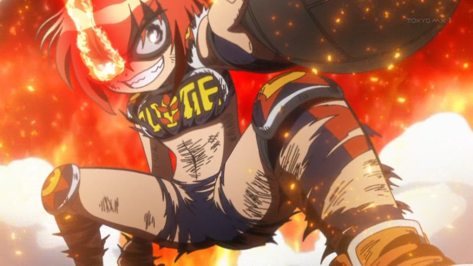 炎の闘球女 ドッジ弾子 第11話 ツイート画像 1