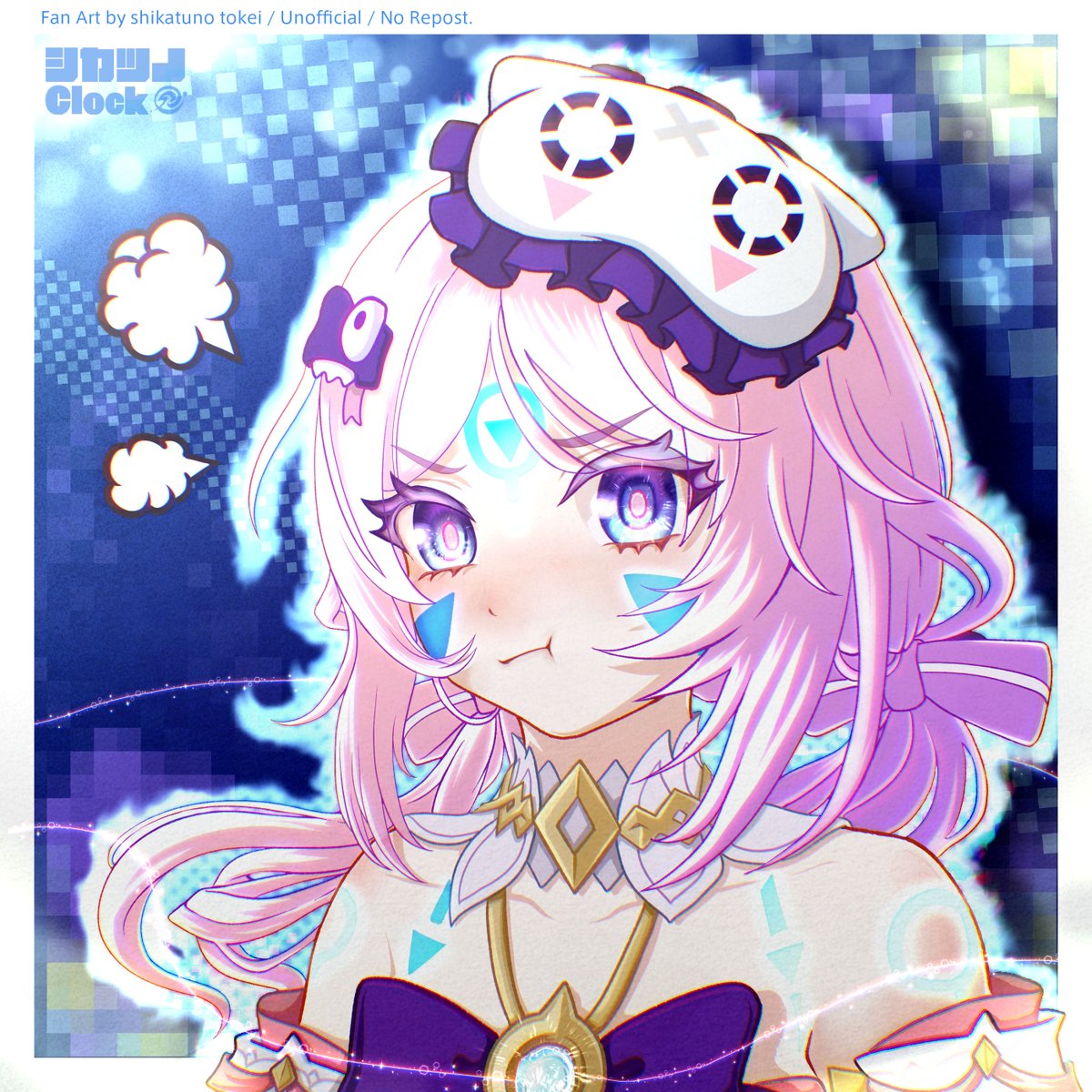 Shikatuno_tokei's tweet photo. 夜魂バーストぷんぷんシトラリ
（星と煙霧の夜話コスチューム ver）
#シトラリ #原神ファンアート 
やっと取り掛かれたぁ https://t.co/7LrhdAX3J8