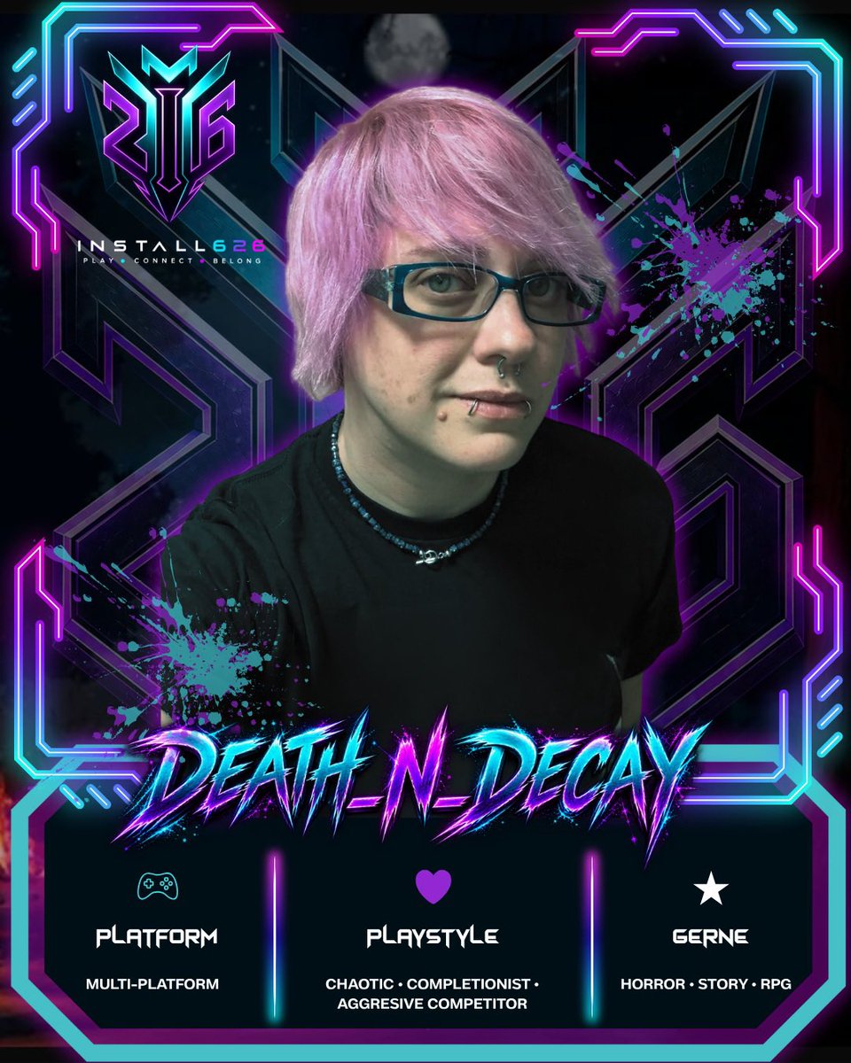 install626's tweet photo. MEET THE SOCIAL MEDIA TEAM! 

Say hello to Kai aka @xXdeathndecayXx our social media intern. 

✨ He/They
✨ Artist & lover of everything storytelling 
✨Horror game streamer — Silent Hill, Resident Evil & Dead by Daylight, found over at 
💗 Professional pink enthusiast
✨ Full-time Final Fantasy character enthusiast

When he’s not creating, streaming, or working with Install626, you can probably find him talking about his favorite Final Fantasy characters, getting chased by a killer or becoming the villain… Or with Rare cases.  somehow turning everything pink. We’re excited to have Kai on the team!! 

If you want to be apart of something great! Instal626 community wants YOU 🫵 Whether it’s content creators, being on the social media team or other facets of this organization! 

#install626 #i626community #wearei626 #socialmediaintern #dbdstreamer
