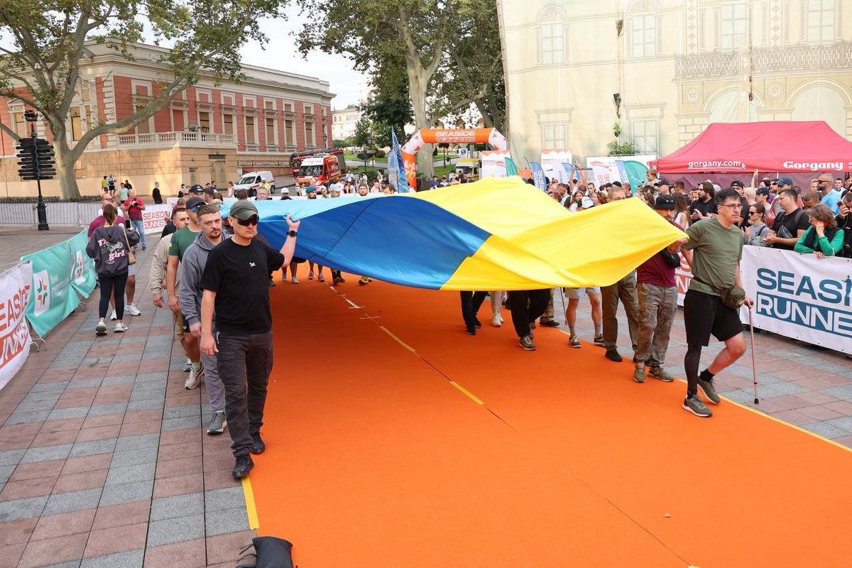 oduvs's tweet photo. III SEASIDE INDEPENDENCE HALF MARATHON ODESA
13  вересня в Одесі відбувся третій SEASIDE INDEPENDENCE HALF MARATHON - масштабний міський біговий захід, присвячений Дню Незалежності України та Дню фізичної культури і спорту https://t.co/TVLrJmuWbm