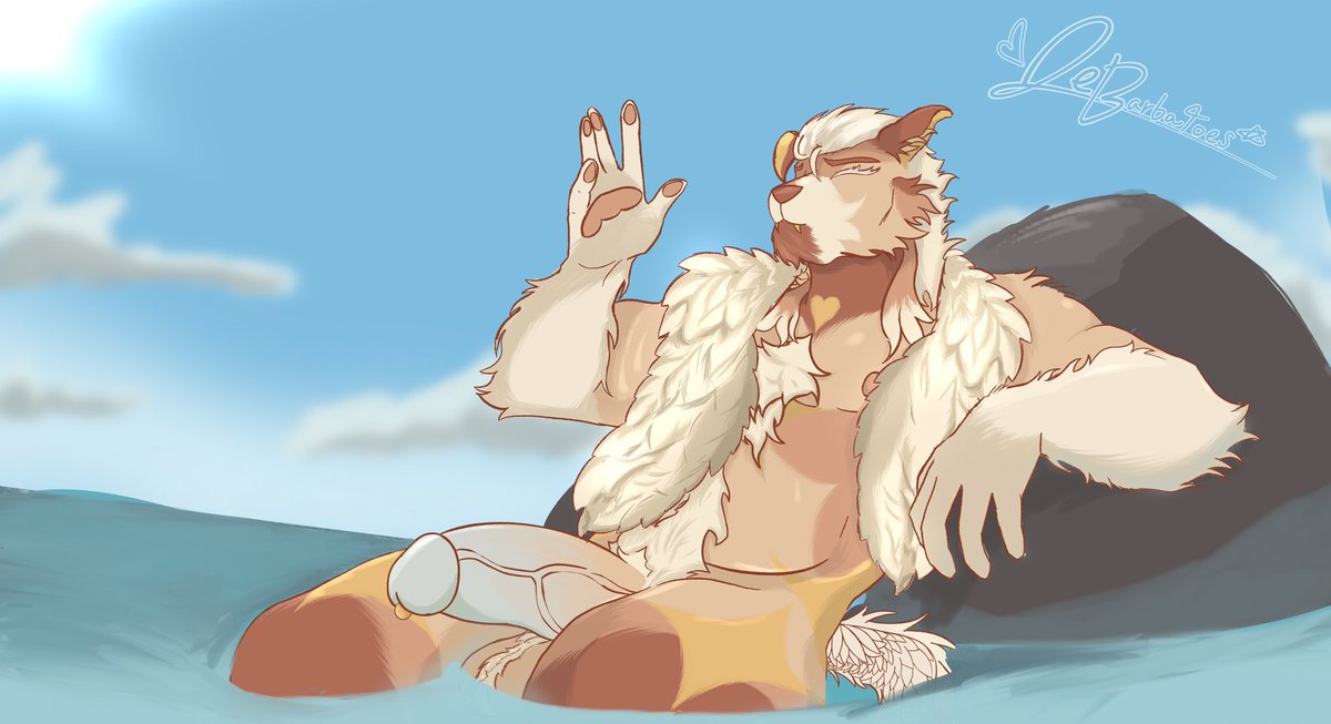 Barbat0es_AD's tweet photo. My part of the art trade with @aerheym ! https://t.co/JIu5MzbXBz