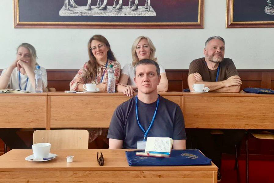 oduvs's tweet photo. Представники ОДУВС: завідувачка кафедри психології та педагогіки Олена Бабчук та начальник ВЗЯО Олена Камінська взяли участь у сьомому засіданні МЕГ, присвяченому розробці Програми з лідерства для правоохоронних органів, яке відбулося у м. Кошице (Словацька Республіка) https://t.co/j6zssT2pgO