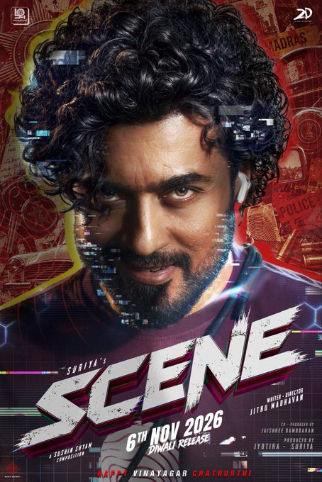 SRaghavendra87's tweet photo. #Scene New Poster - Suriya Look 🔥🔥🔥 https://t.co/rdi5FRNRPH