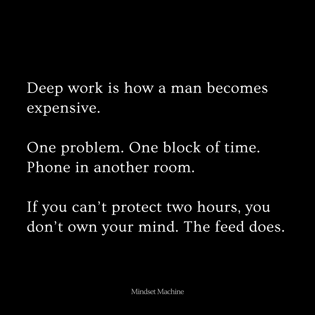 mindsetmachine's tweet photo. Deep work makes you valuable.💯 https://t.co/wbgriyRHv9
