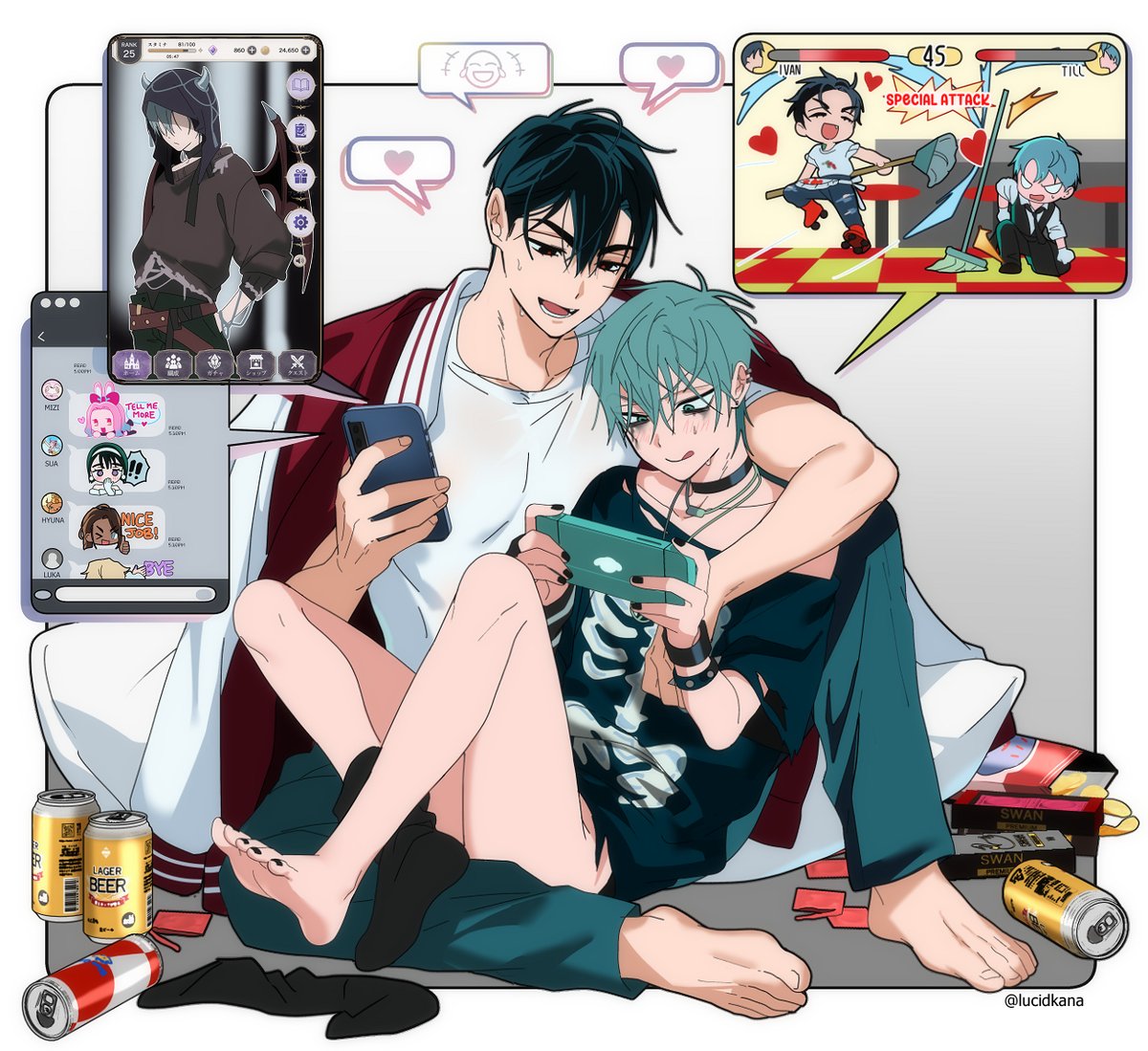 lucidkana's tweet photo. typical day hanging out in Ivan’s room 👍 #ivantill https://t.co/eoyCMy7JaH