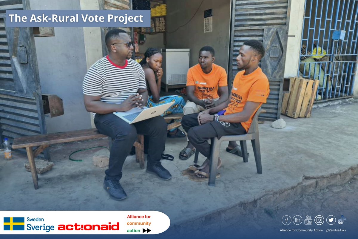 ZambiaAsks's tweet photo. Through the Ask Rural Vote Project, the ACA, with support from ActionAid Zambia, is working hand-in-hand with Hands for the Disabled and NOBLE Foundation, two community-based organizations in Isoka district, to strengthen governance and inclusive service delivery.

Thread 🧵1/4 https://t.co/jSZ0wzR12j