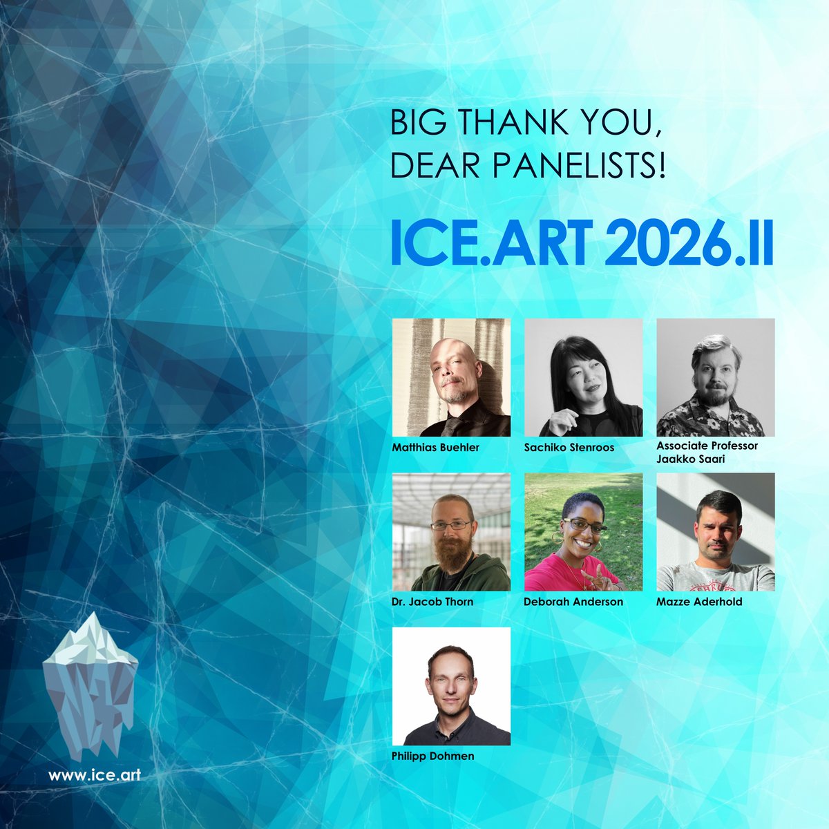 IceConference's tweet photo. BIG shoutout to all our panelists! 🚀🌄
Thank you for all your wisdom!

Matthias Buehler, Sachiko Stenroos, Associate Professor Jaakko Saari, Dr. Jacob Thorn, Deborah Anderson, Mazze Aderhold, Philipp Dohmen.

#entertainment #3denvironment #creativity #emotion #inspiration https://t.co/mARcexWSEw