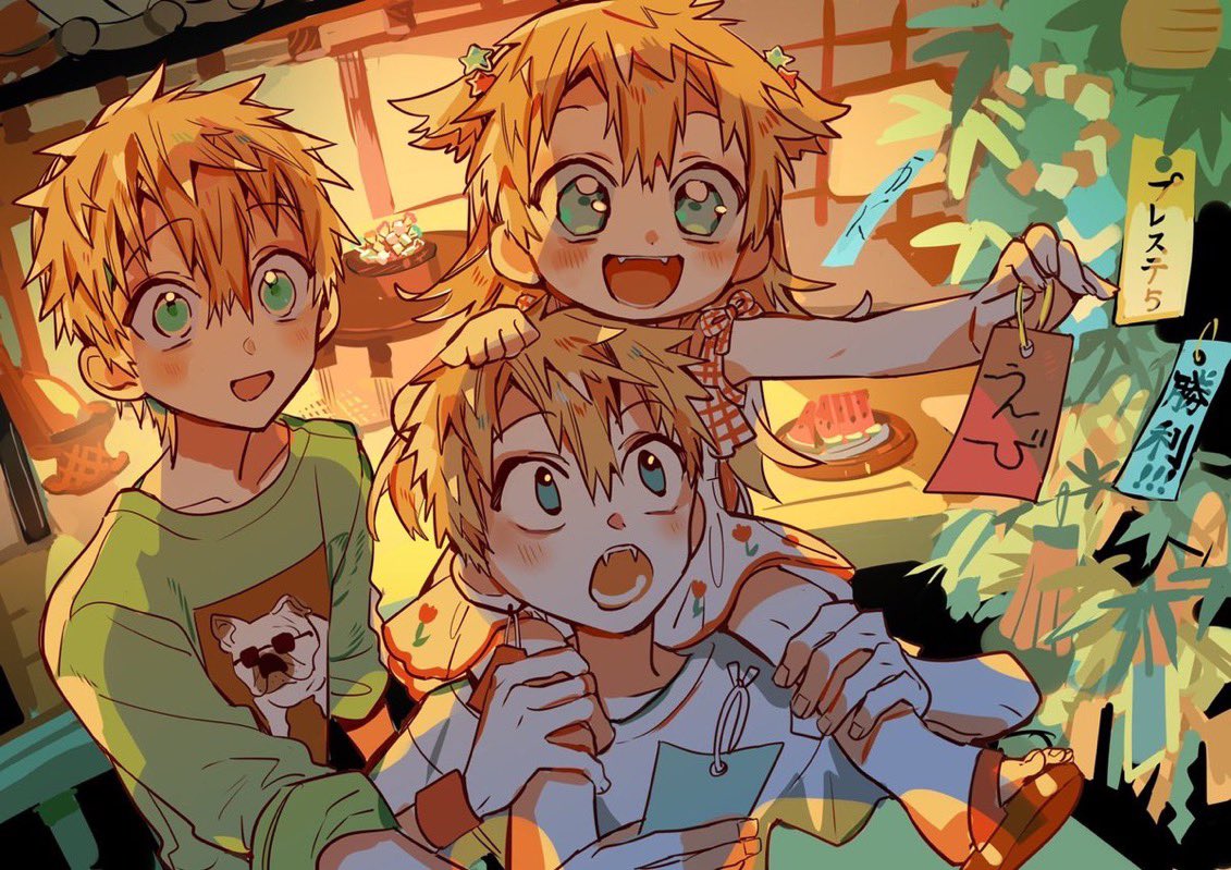 justanothervp's tweet photo. I love how silly Teru's smile is when he's around the people he loves https://t.co/lmDfXLLd67
