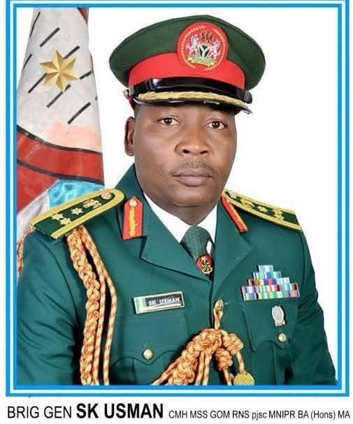 Rise_Forge's tweet photo. THE GENERAL WHO HELPED CHANGE HOW THE NIGERIAN ARMY TOLD ITS STORY

Brigadier General Sani Kukasheka Usman (Rtd) did not begin his military career as an officer.

He began as a recruit.

He joined the Nigerian Army in 1983 and later pursued Mass Communication at Bayero University, Kano, graduating in 1991. The following year, he received a Direct Regular Commission as a Lieutenant.

That combination of military experience and communication expertise would eventually shape one of the most recognizable public voices of the Nigerian Army.

His career took him through command, staff and instructional appointments, as well as United Nations peacekeeping operations.

But his defining chapter came in 2015.

At a time when Nigeria was fighting one of its most difficult counter-insurgency campaigns, then Colonel Usman became the Acting Director of Army Public Relations.

Suddenly, he was not just speaking for the Army.

He was helping Nigerians understand what was happening on the battlefield.

Through regular briefings and public statements, he communicated military operations, developments, casualties, successes and challenges during the fight against Boko Haram.

In December 2016, he was promoted to the rank of Brigadier General.

He eventually served two terms as Director of Army Public Relations before voluntarily retiring from active service in 2019, bringing more than three decades in uniform to a close.

But retirement did not silence his voice.

He continued contributing to national security, strategic communication and military public relations, including through the Nigerian Army Resource Centre and academia.

His career tells an important story about modern warfare:

The battle is not fought only with guns and ammunition.

It is also fought in the information space, where credibility, clarity and communication can shape how a nation understands the war being fought in its name.

From recruit to general, Sani Kukasheka Usman built a career at the intersection of military service and strategic communication.

A SOLDIER,
A GREAT COMMUNICATOR. 
A VOICE OF THE NIGERIAN ARMY.

@DejiAdesogan 
@skusman