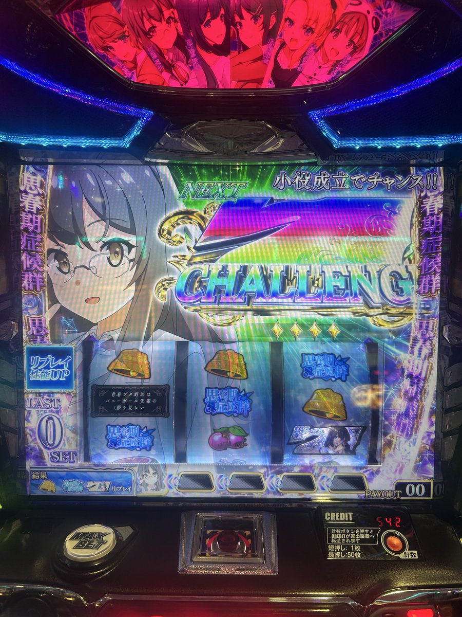 cccchika555's tweet photo. 青ブタ噛み合うと結構出る。250枚勝ちにしてくれた5100枚。 https://t.co/05ll8eZAwn