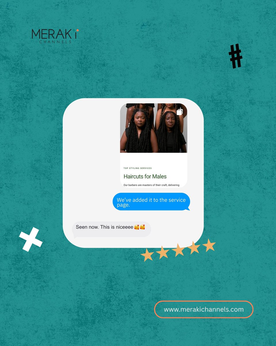 MerakiChannels's tweet photo. We thought you should hear it from our clients 🤭🤩

CONTACT US TO IMPROVE YOUR ONLINE PRESENCE, TODAY.

#digitalmarketing #marketingagency #review #viral #trendinginghana https://t.co/VLwvbzXNhP