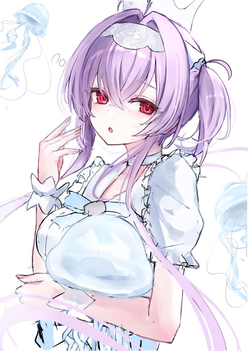 nano_nenone's tweet photo. ローソンコラボのリバーレリオかわいかった🪼💜
#NIKKE #NIKKEfanart https://t.co/bduPQkBuzX