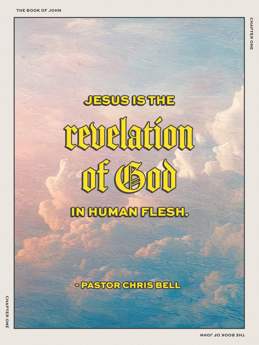 3CircleChurch's tweet photo. "And the Word became flesh and dwelt among us, and we have seen his glory, glory as of the only Son from the Father, full of grace and truth." - John 1:14 https://t.co/guiBb6Zun9