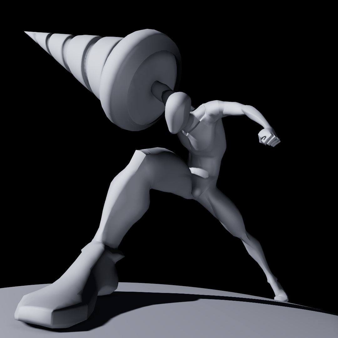drillaAnimator's tweet photo. Pose challenge: DAY 30 - TENGEN TOPPA GURREN LAGANN

Last day with my fav Anime which inspired me to learn animation. Thanks everyone! 
Now i ll go back to animate.

Believe in the you who believes in yourself

#animation #3dartist #3danimation #poses #dynamic #TTGL #gurrenlagann https://t.co/tCESiS0tUx