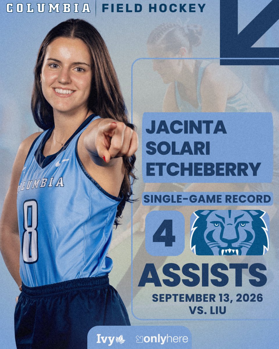 CULionsFH's tweet photo. Jaci now holds the program record for most assists in a game! 👏🤩

#RoarLionRoar🦁 // #OnlyHere🗽 https://t.co/8x78wckHB0