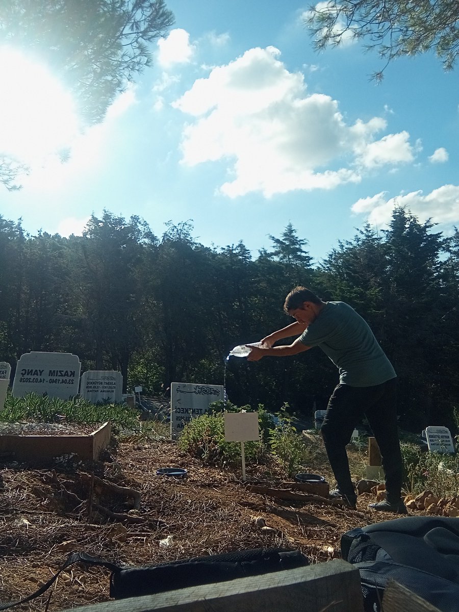 ArdaTurhanBal's tweet photo. 15 Mart 2026'da vefat eden Sevda Tenekeci'nin mezarlığını Mayıs ayında ilk kez ziyaret ettikten sonra 2.kez ziyaret etmiş bulunmaktayım.

Değerli öğretmenimi saygıyla ve rahmetle anıyorum.

Mekanı cennet olsun. 🌹 https://t.co/Vv0tCJHLAo