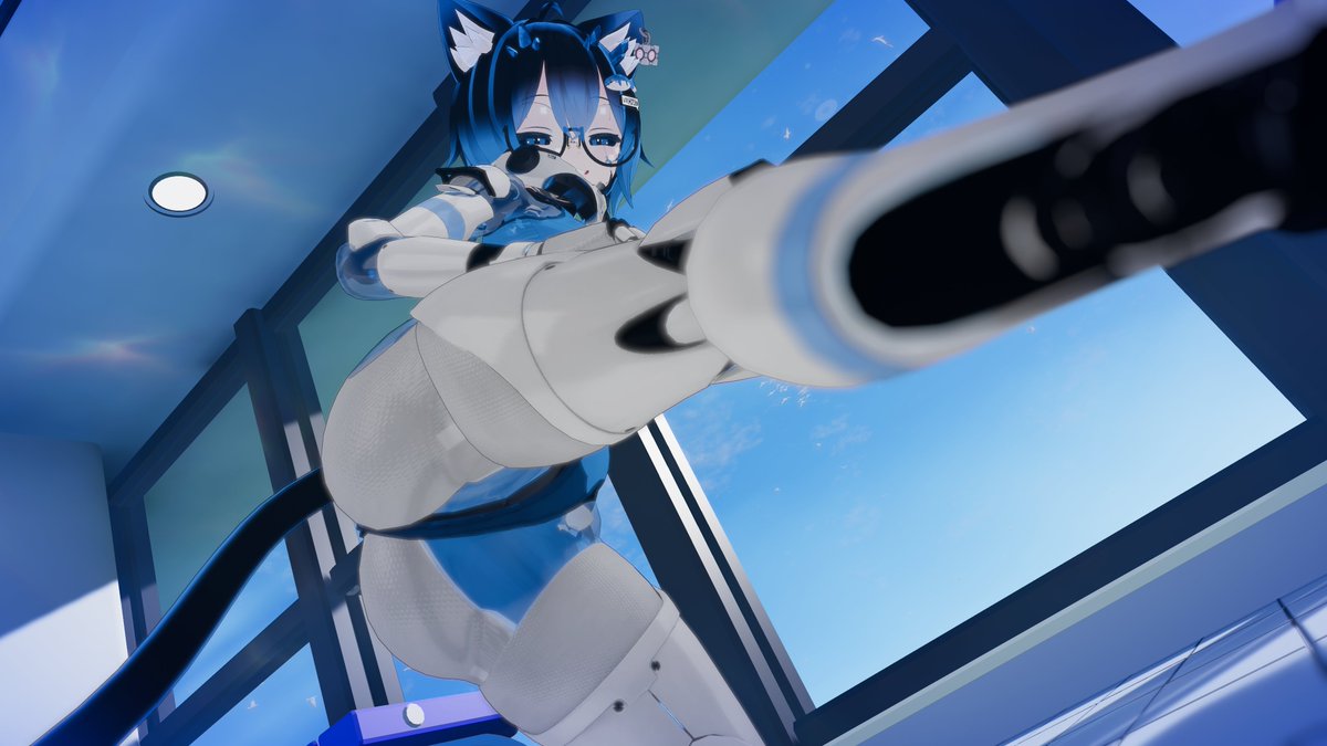 P3lones's tweet photo. Hehehe~💙

#Rusk #Runusk #VRChat #vrchatavatar #VRChatPhotos #VRCアバター #ラスク https://t.co/Tor5Rotpau