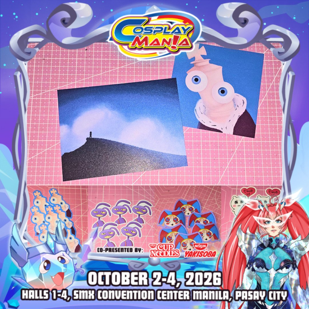 matchacatprints's tweet photo. 🚨💎 COSMANIA, WE’RE COMING FOR YOU! 💎🚨

Get ready, cosplayers! 👀✨ Matcha Cat Prints will be at CosMania: Dazzling Diamond!

📅 Oct 2–4
🎪 Booth FA03
📍 SMX Convention Center

Save the date and come find us! 🐱💚

#MatchaCatPrints #CosMania2026 #CosplayPH https://t.co/HWZNnKHdZS