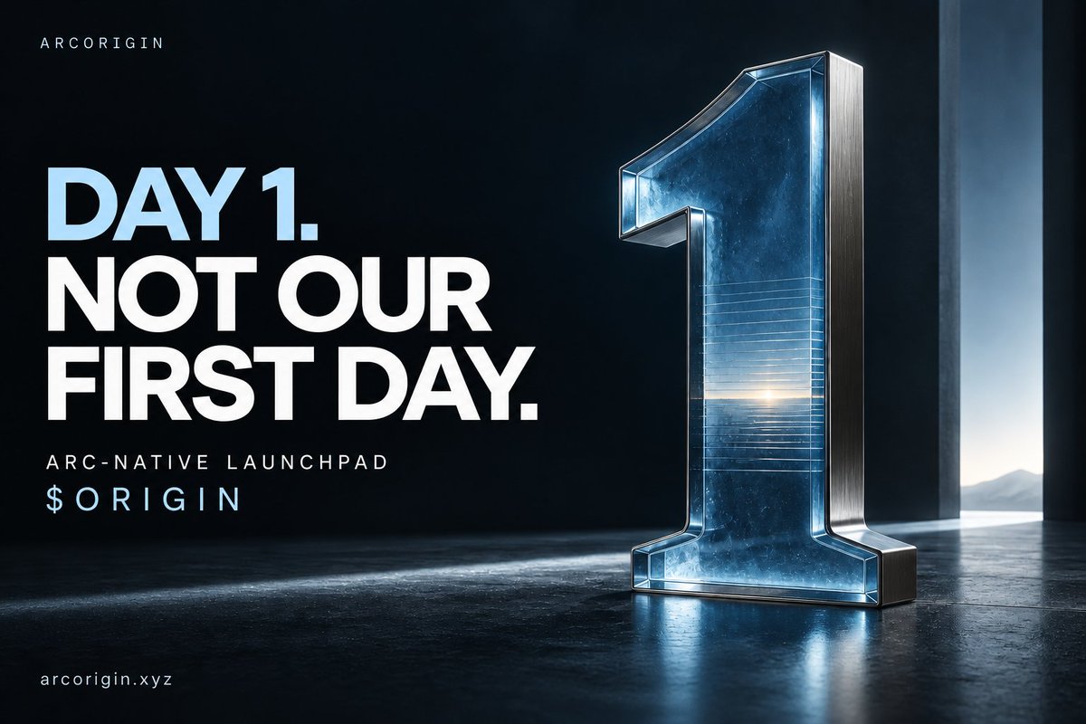 ArcOrigin_'s tweet photo. DAY 1. Not our first day.
ArcOrigin has been building before the countdown: token launches, onchain analytics, buybacks and burns.
Our launchpad. Our token: $ORIGIN.
When you get to @arc, come see what we've been working on.
https://t.co/eCEsXOhCa6 https://t.co/yNFFlasb5H
