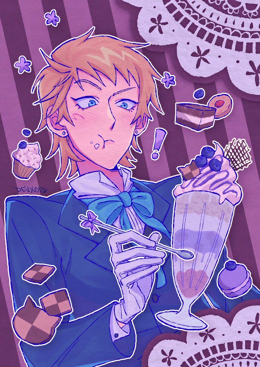 yaoisuperhell's tweet photo. drew my beloved kitty cat elliot for a #pandorahearts stamp rally💙💙 https://t.co/t7w6n494G1