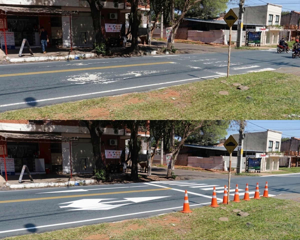 Aaron_una's tweet photo. ¡Seguimos renovando las calles de nuestro querido barrio San Pablo! 🛣️✨
A Solicitud de la Dra. Carmen Mosqueira y de los vecinos del barrio San Pablo, avanzamos con los trabajos de señalización y pintura del asfaltado sobre la Avda. La Victoria, frente al hospital San Pablo. https://t.co/0fJN4oy7Hj