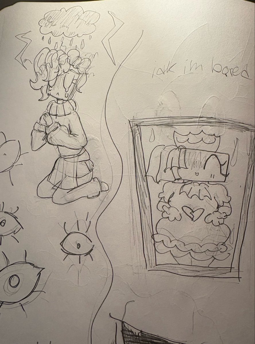 pastrycosmos's tweet photo. bunch of ugly school doodles HOORAY! (More in replies) https://t.co/uPSzA4bvJ7
