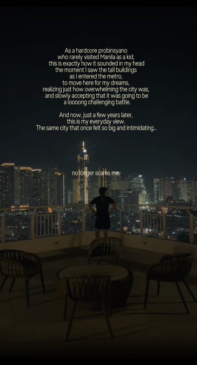 merlin_2095's tweet photo. Saw these two different videos on Tiktok. Both share same sentiments in living the city life, but different outcomes. Iba iba talaga tayo ng trip and gustong tahakin sa buhay. Nakakatuwa lang na I saw these videos showing different perspectives. Very timely sa situation ko. Wdyt? https://t.co/dxB8oZczxw