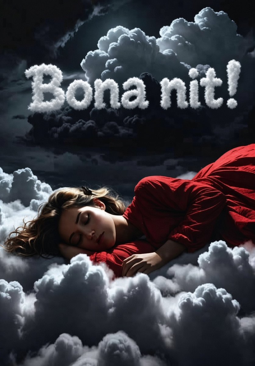 ToniSamaruc's tweet photo. Bona nit tingueu!!
#BonaNit #Salutacions #Núvols #Somnis #Nits #Descansa #Somniant https://t.co/Th9iSLGso3